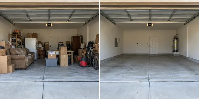 Garage Cleanouts service scene in Tucson