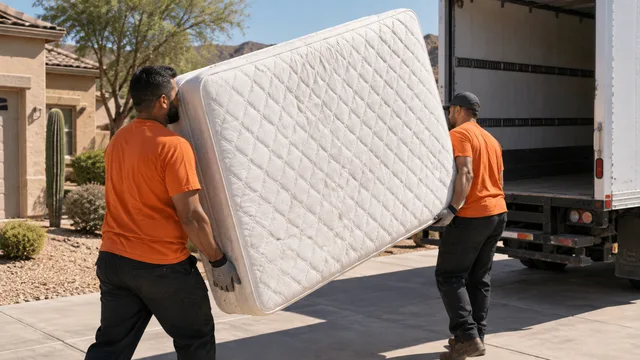 Mattress Removal service scene in Tucson